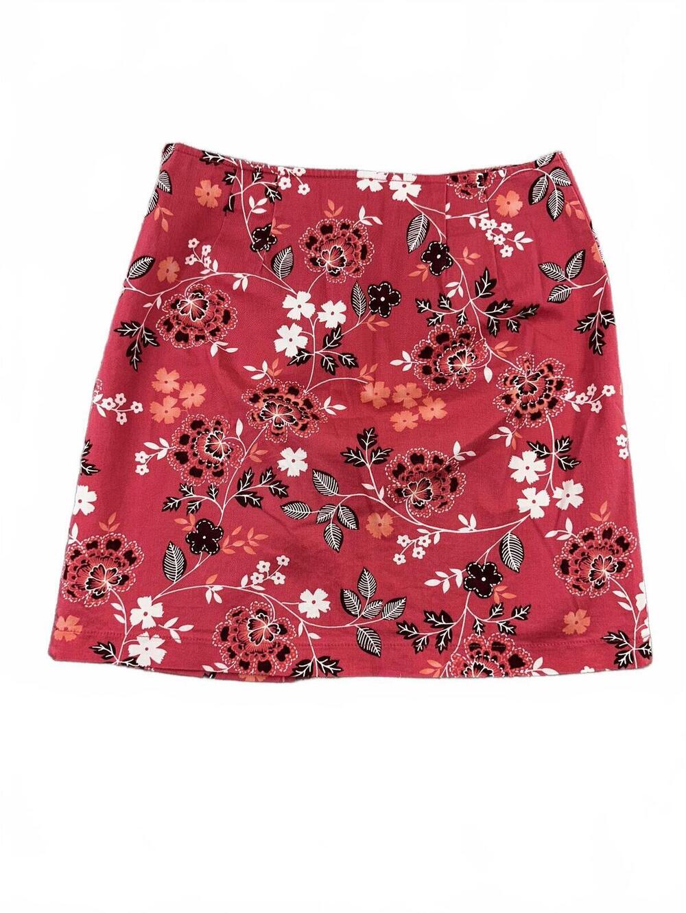 Ann Taylor LOFT Floral Wrap Skirt - Picture 3 of 6